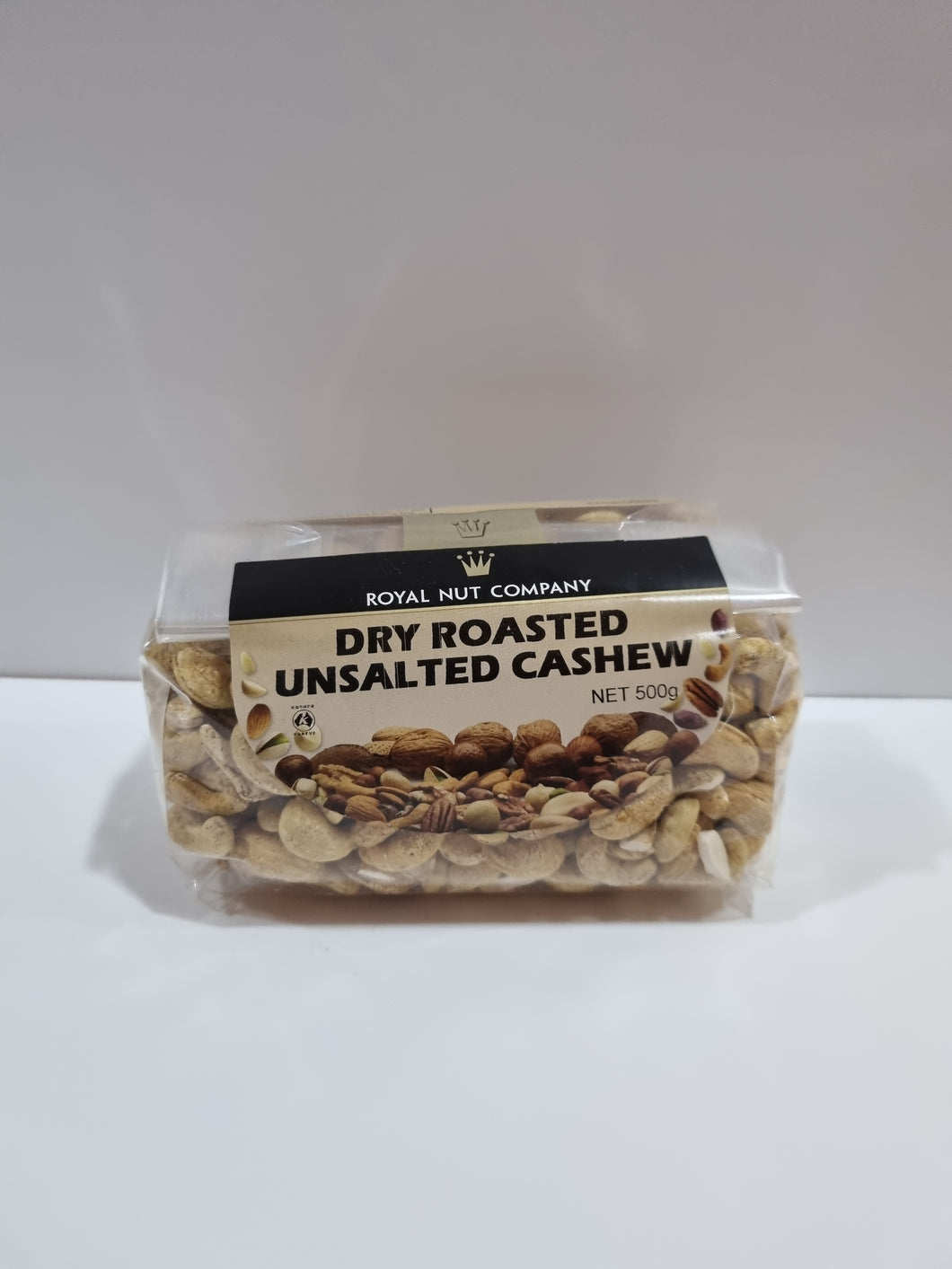 Dry Roasted Unsalted Cashew (500g)