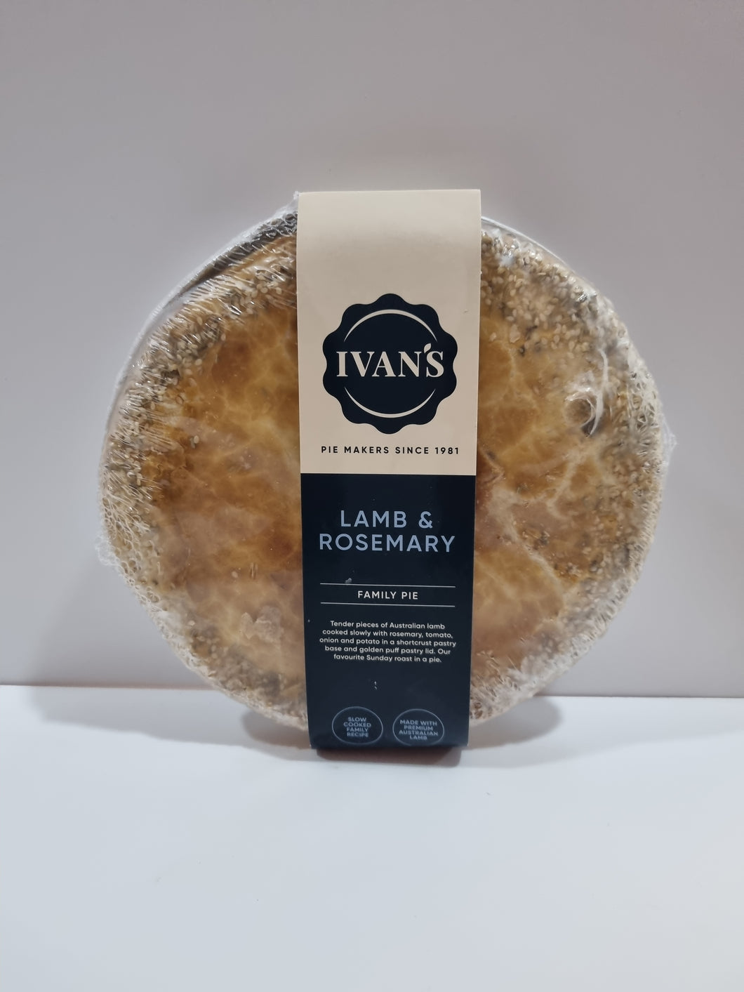 Ivan's Pies- Lamb & Rosemary