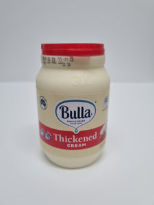 Thickened cream