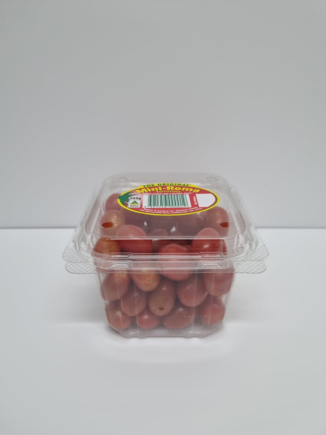 Tomato- Mini roma (punnet)