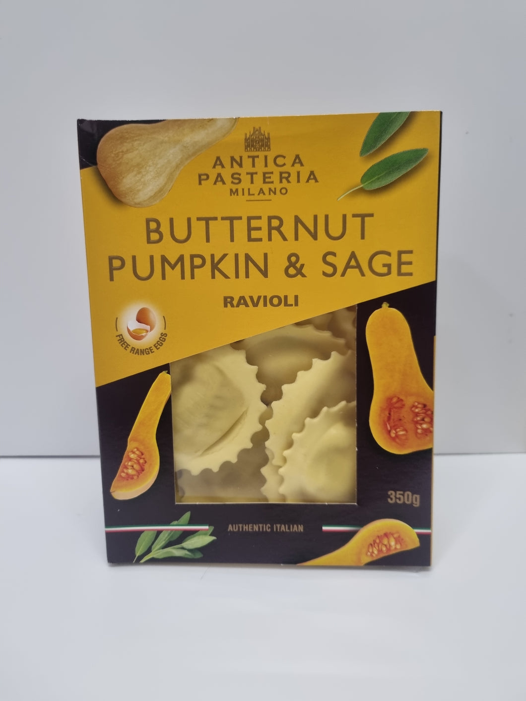 Antica Pasteria (pumpkin & sage ravioli)